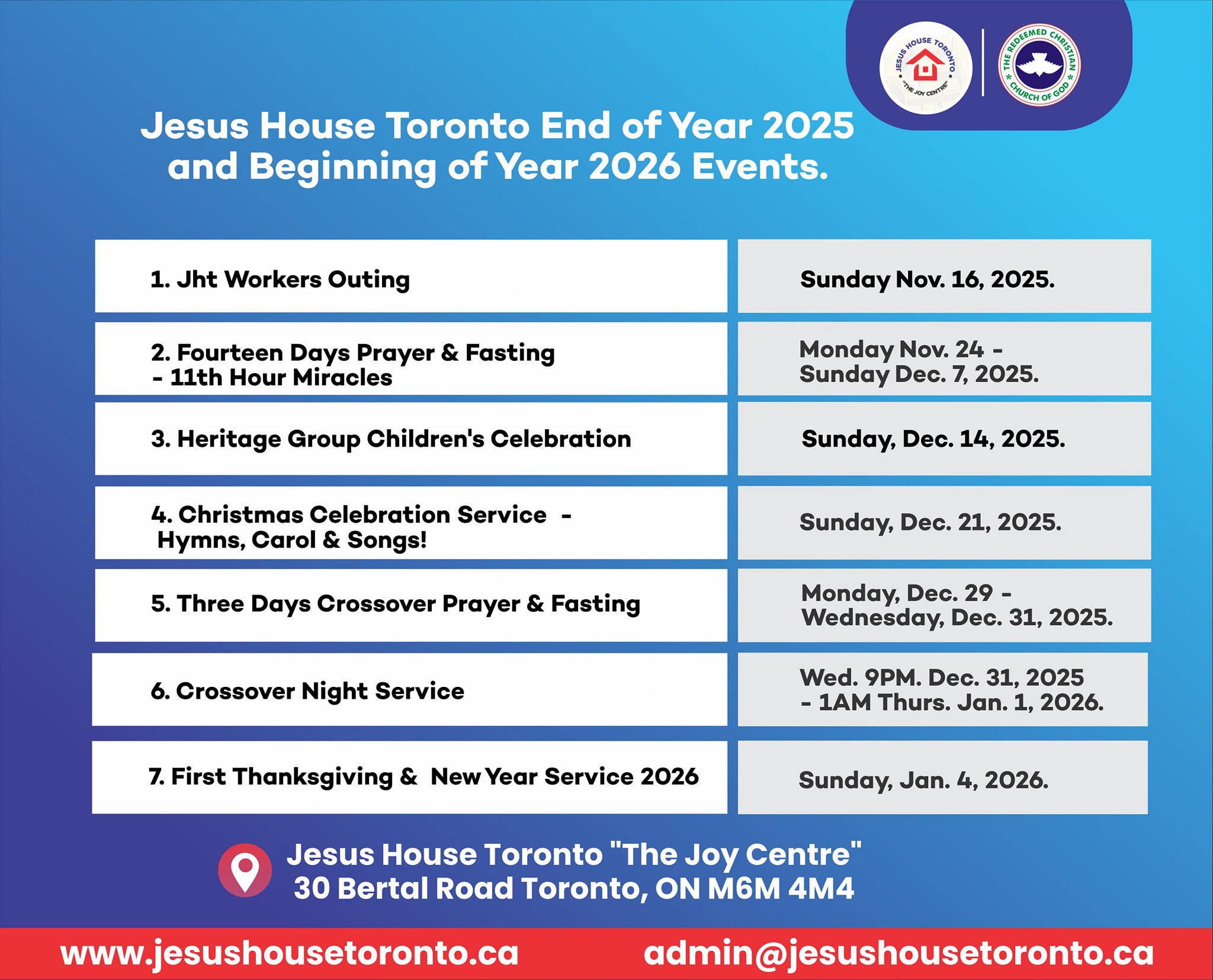 2026 End of Year updates