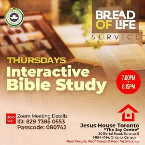 Thursday Bible Study