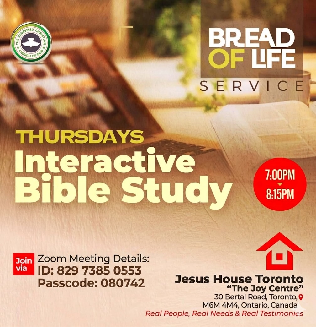 Thursday Bible Study